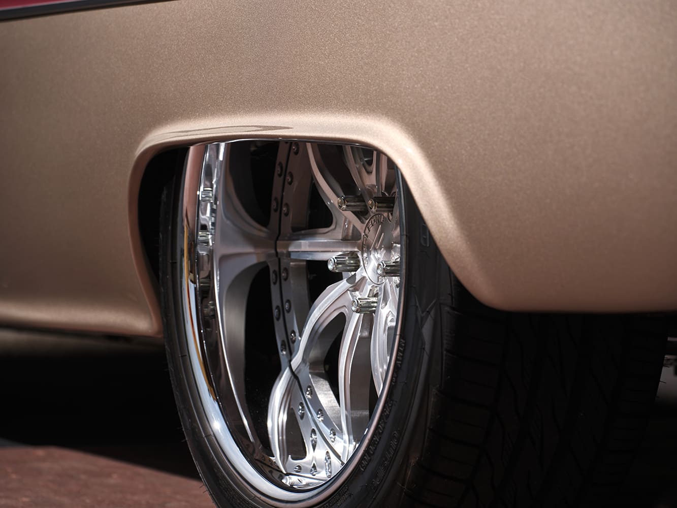 55 chevy restomod wheels
