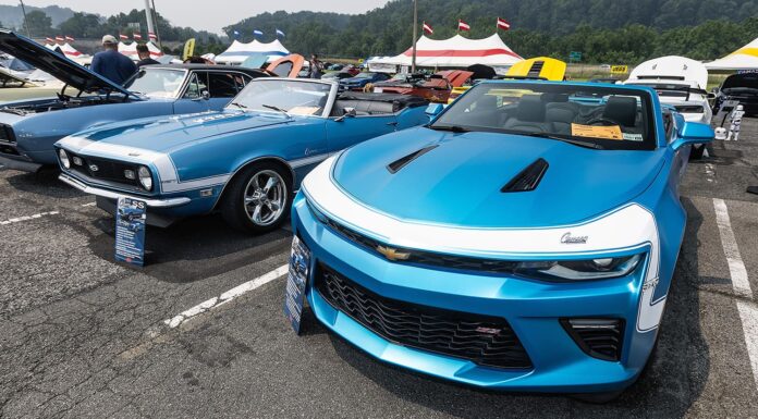 2026 Camaro Nationals Coverage camaro nationals 1st-gen and 6th gen blue