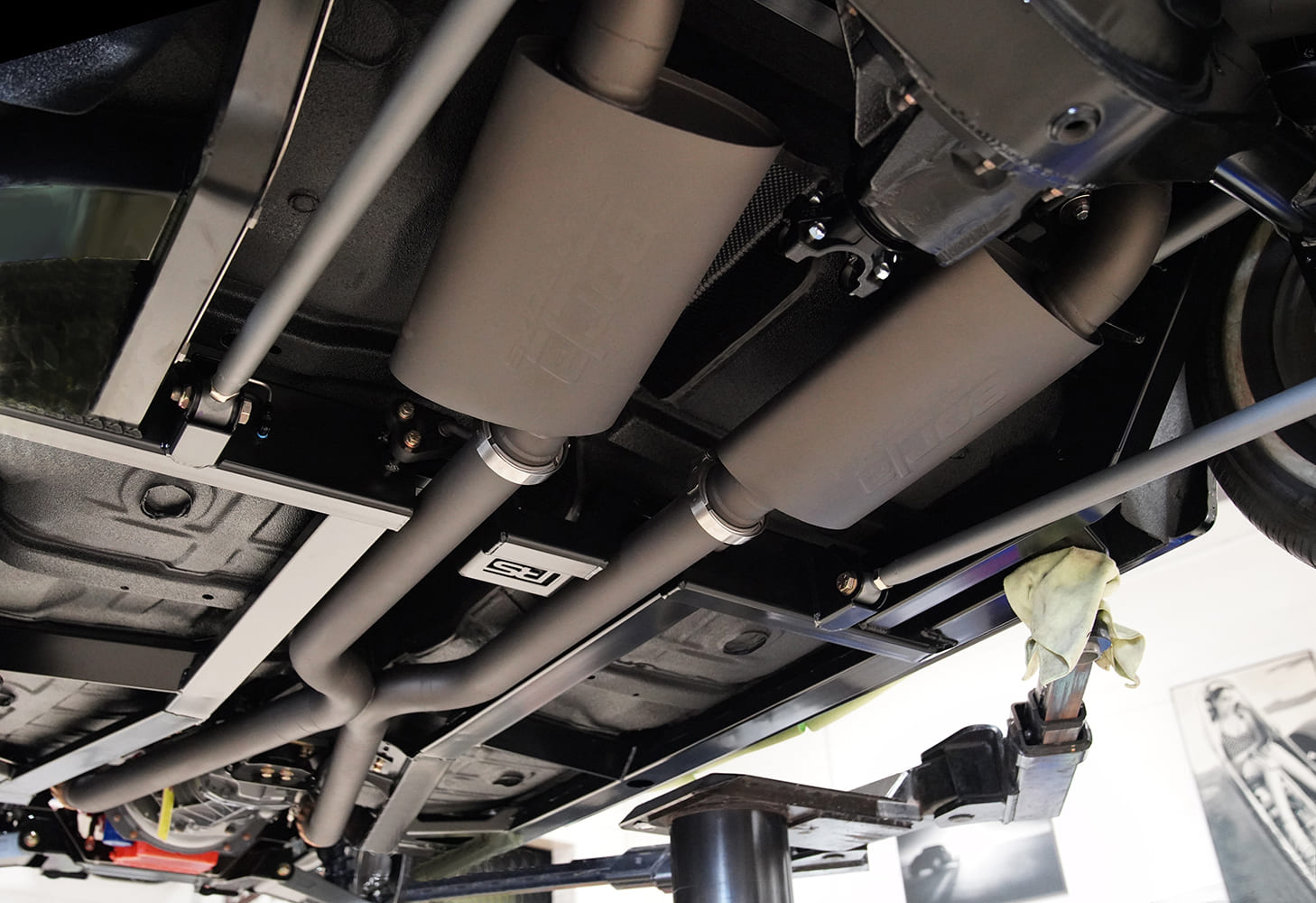 1970 Chevrolet Chevelle exhaust system custom coated