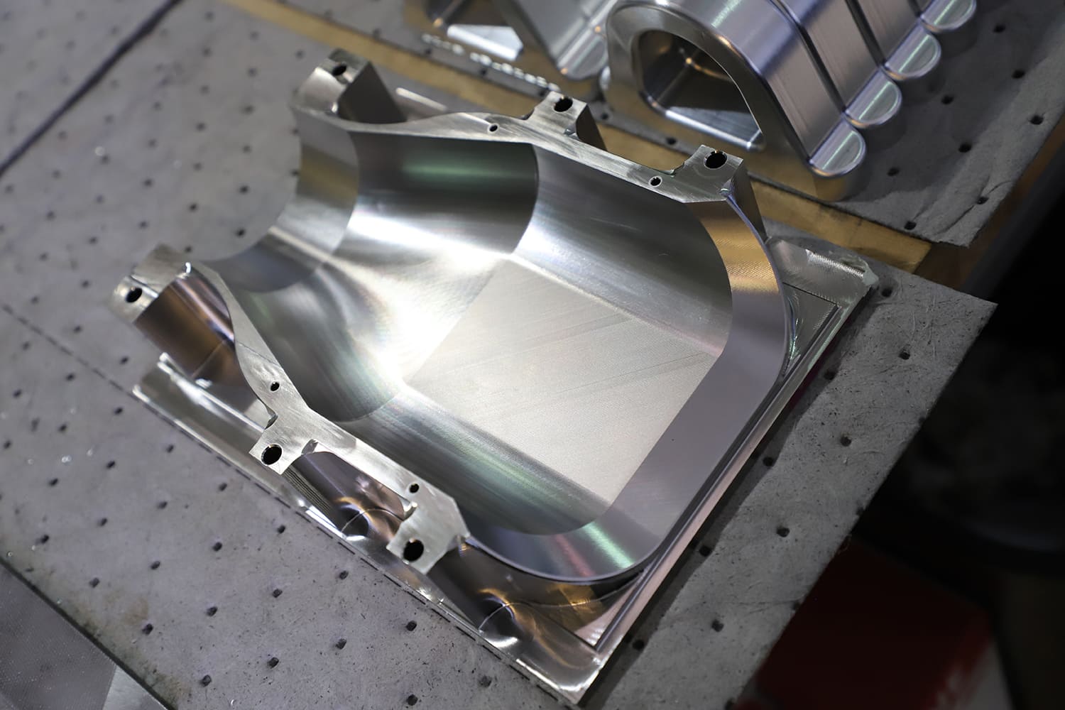 1970 chevelle partial exhaust tip machined stainless steel prior to welding