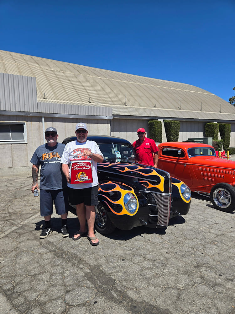 fat jack memorial award at la roadsters show n sswap