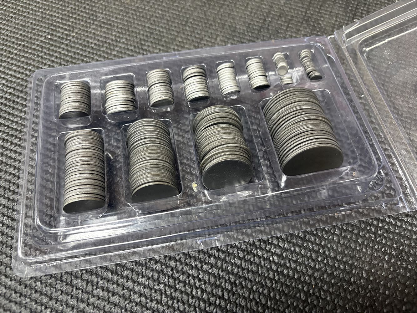 firewall repair patch discs metal plugs