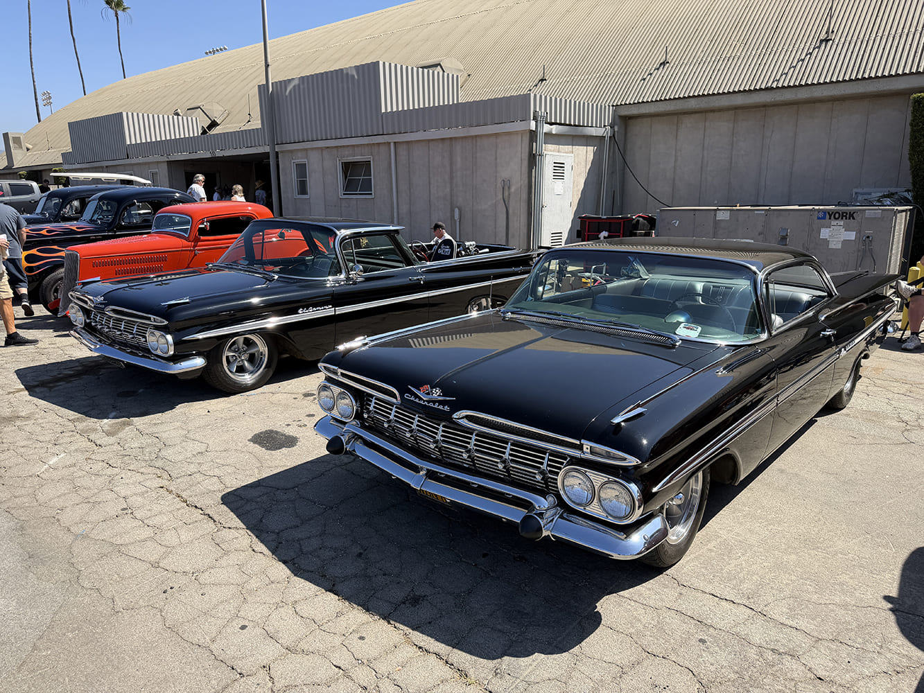LA roadsters show and swap convertible 59 chevy