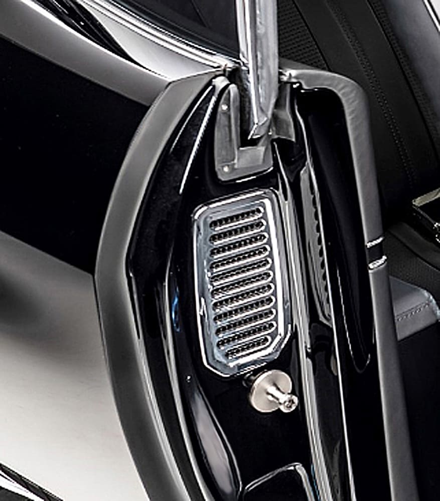 custom billet door jamb vent for 1970 Chevrolet Chevelle