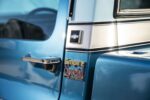 1978 custom dually pickup empire special badge chrome trim door emblem detail