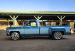 1978 chevrolet c10 dually pickup full side profile long bed lowered custom wheels