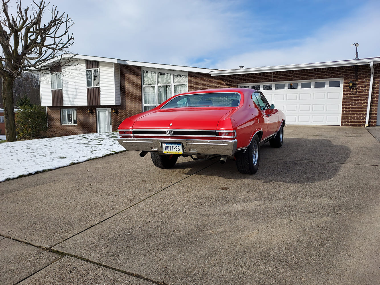 68 Chevelle SS396 rear