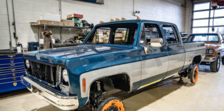 roadster shop crew cab on legend frame