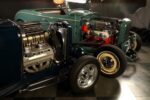 Pair of hot rods with Hemi and 409 engines.